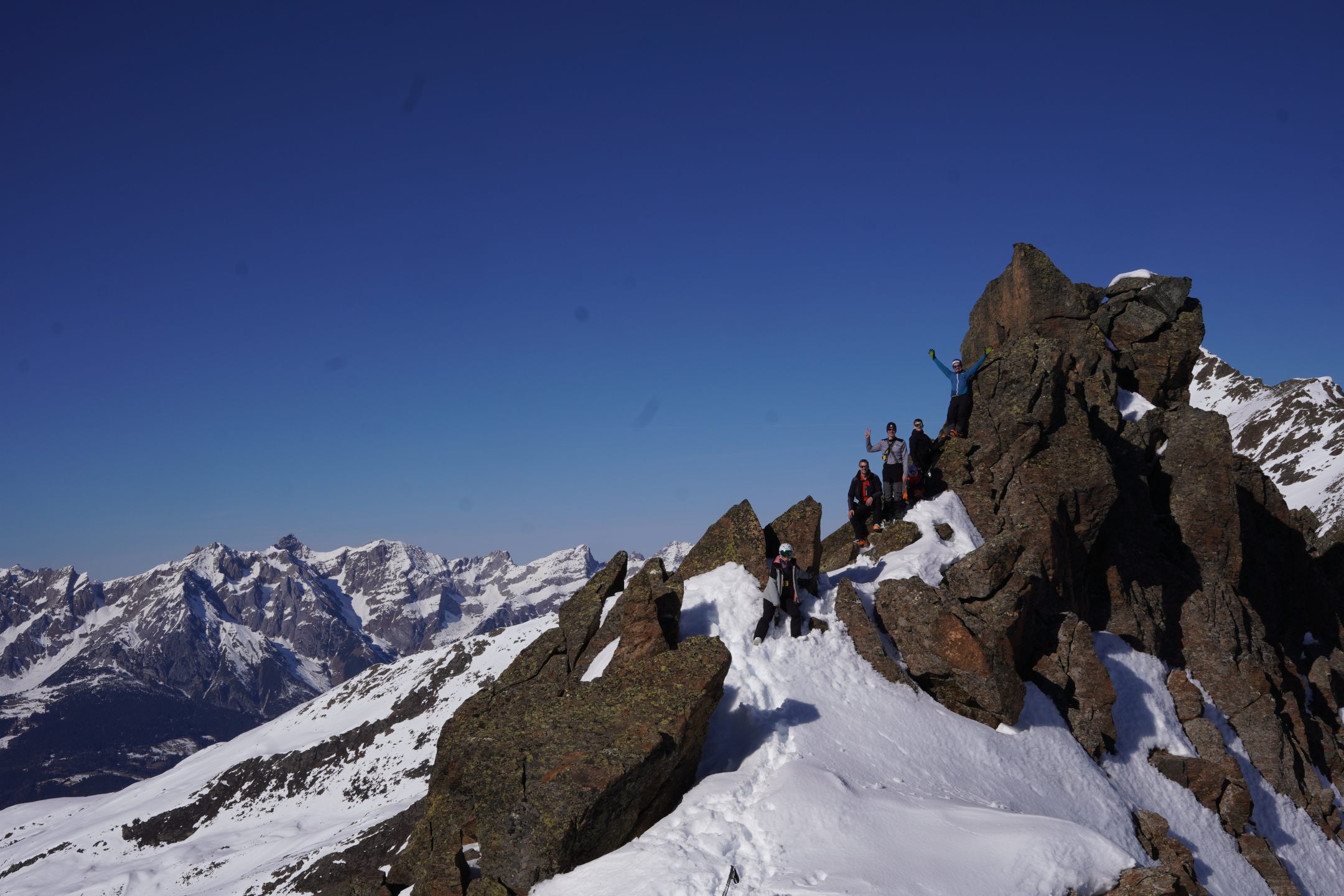 Familiengruppe auf der Ascher H&uuml;tte