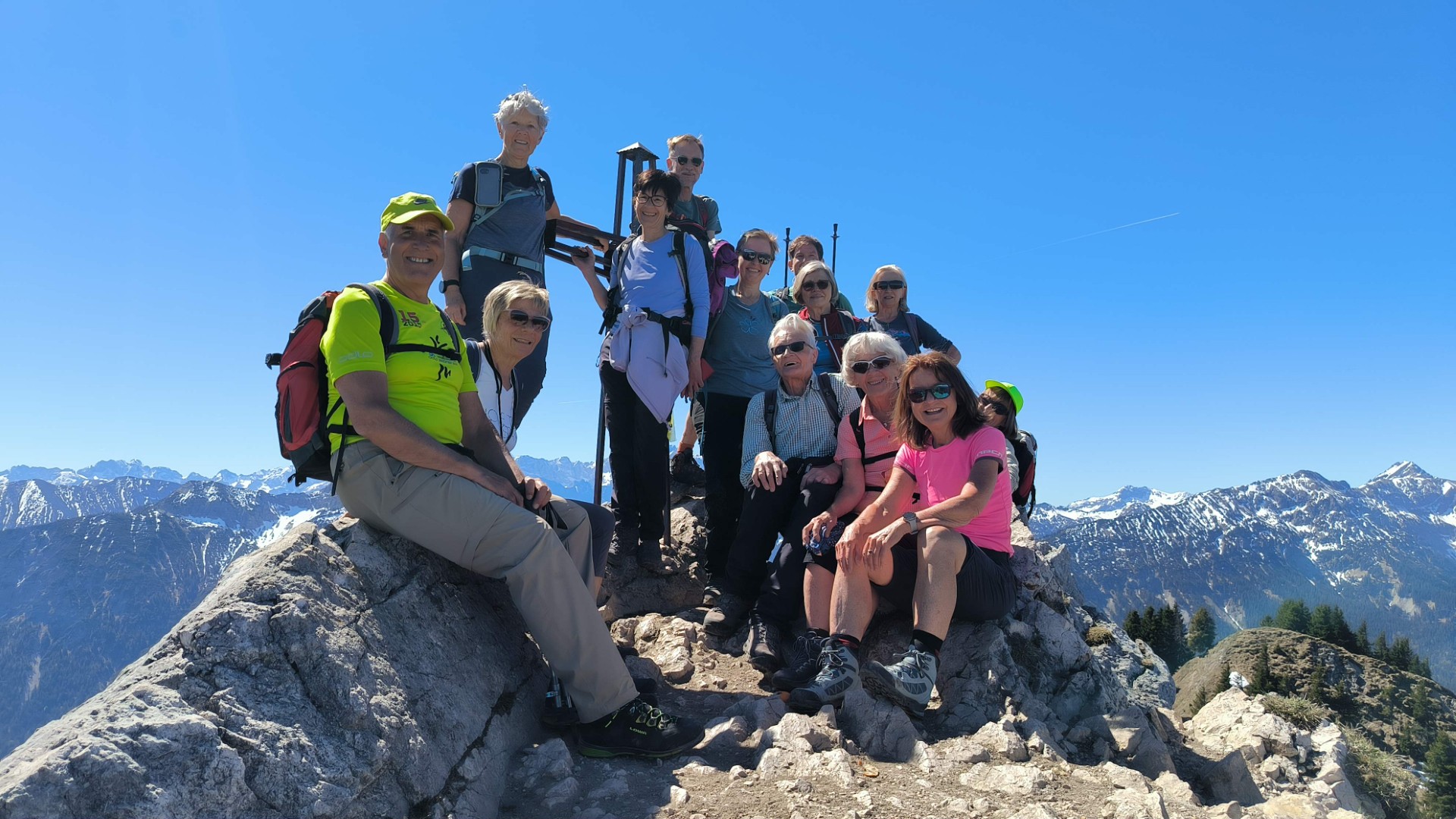 Kaiserwetter und Gipfelgl&uuml;ck in den Ammergauer Alpen