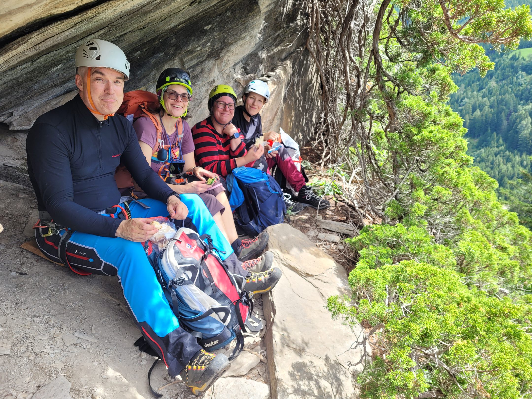 Klettersteig &Ouml;lberg in S&uuml;dtirol