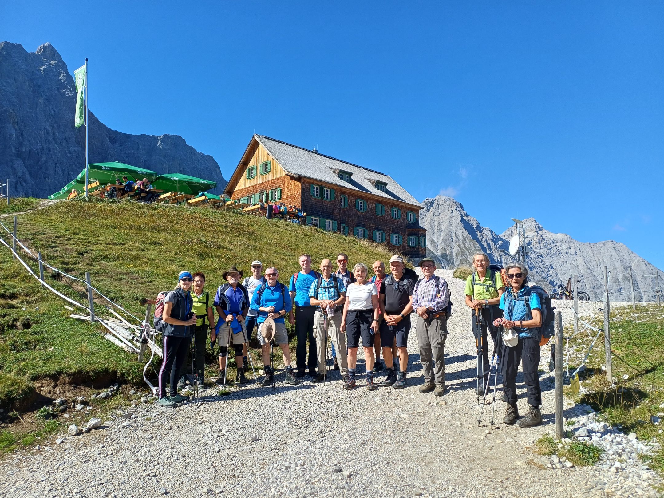 Wanderung zur Falkenh&uuml;tte